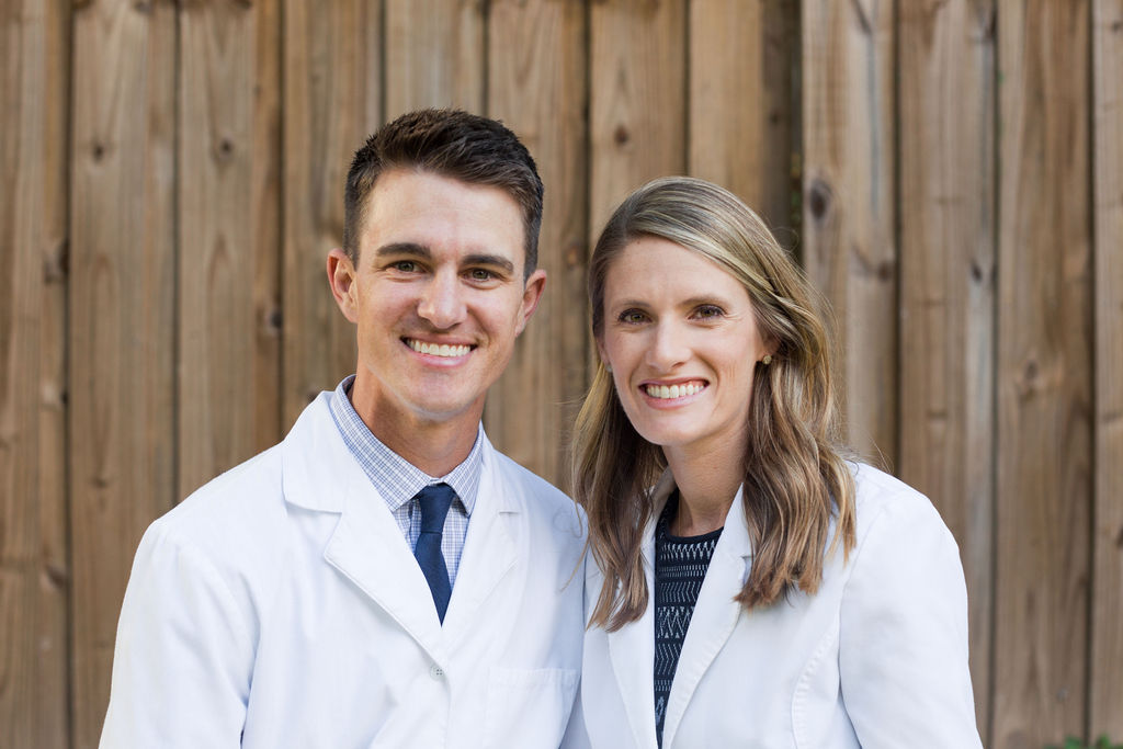 Doctors Zack and Elizabeth Huggins Greenville Dentists